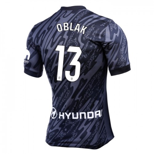 Maillot de Foot Gardien Atlético Madrid Oblak 13 Domicile 2024-25 Maillot de Foot Gardien Atlético Madrid Oblak 13 Domicile 2024-25